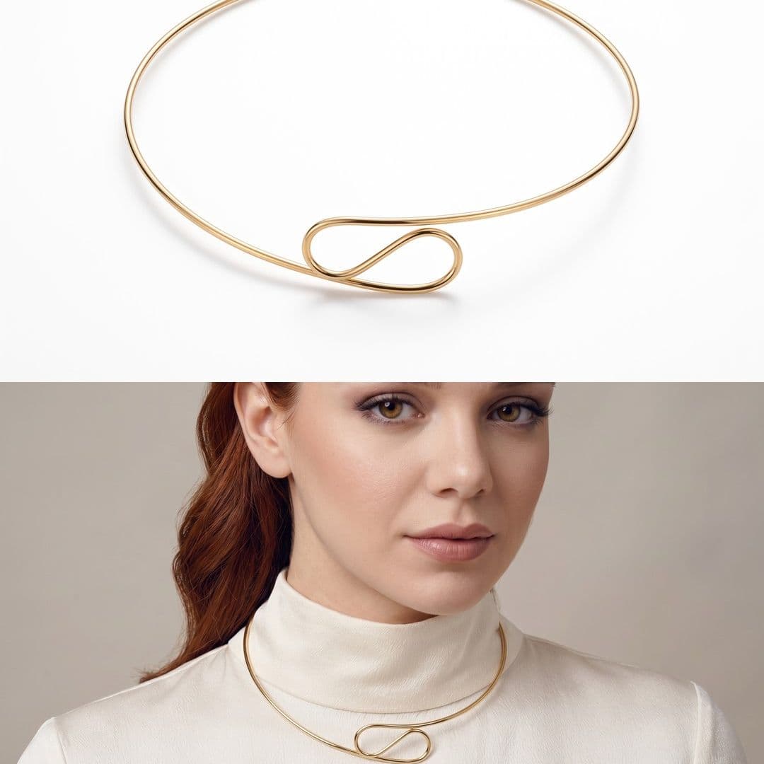 Choker Aro Duas Voltas